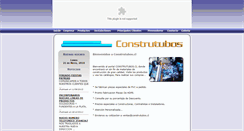 Desktop Screenshot of construtubos.cl